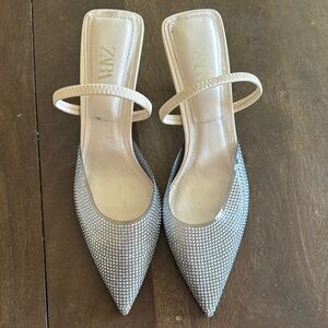 Zara Silver Women's Shoes
